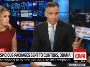 Suspeita de explosivos interrompe transmissão ao vivo da CNN