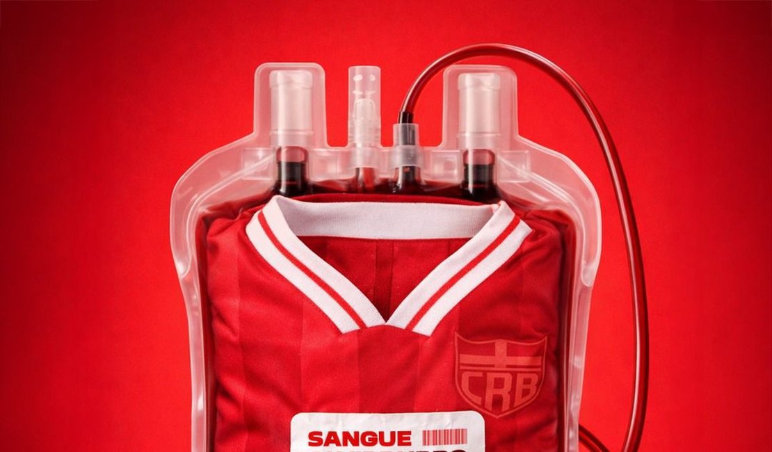 CRB lança ação solidária de doação de sangue em parceria com o Hemoal