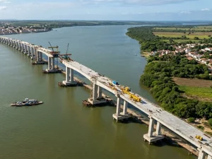 Ponte Penedo-Neópolis avança e tem previsão de entrar em operação até dezembro de 2026