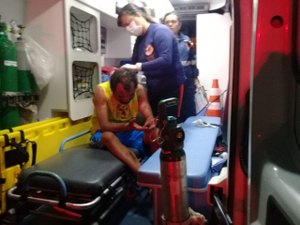 Homem com sintomas de embriaguez é espancado em Arapiraca