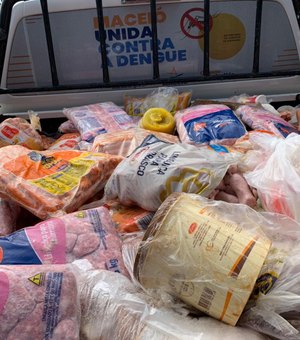 Vigilância encontra mais 1.360kg de alimentos estragados; padaria é interditada