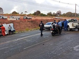 Acidente grave na BR-424 deixa dois feridos e mobiliza resgate em Marechal Deodoro
