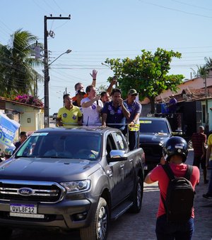 Em Coruripe, Marx critica perseguição política no município e afirma: “Nosso time é da paz”