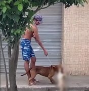 Homem que deixou pitbull assassinar gato é preso por maus tratos