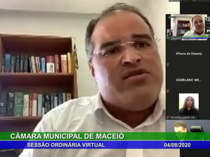 Primeira sessão híbrida na Câmara de Maceió tem “descarrego” de vereadores