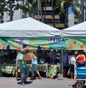 Feira Sustentável leva produtos saudáveis para a população maceioense