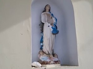 Imagens religiosas são destruídas em Igreja de Maceió
