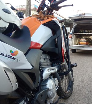 [Vídeo] Comoção marca sepultamento de motociclista do Samu Arapiraca