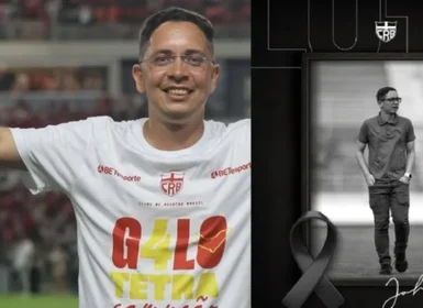 CRB divulga horários de velório e sepultamento de Johanisson Lima