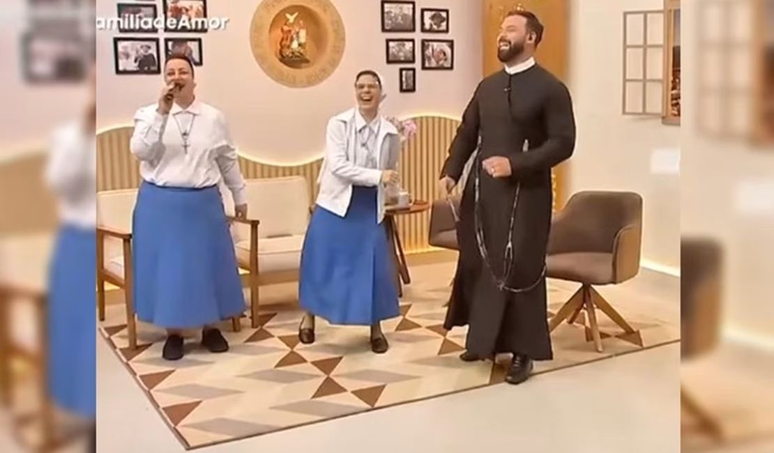 Freiras fazem beatbox ao vivo na TV Pai Eterno e viralizam nas redes sociais