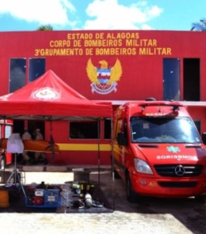 Incêndio em fiação de poste na Serraria mobiliza corpo de bombeiros