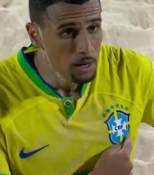 Brasil vence Belarus e é hepta da Copa do Mundo de Futebol de areia