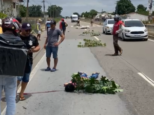 Motociclista colide contra cavalo na AL-220 em Arapiraca e morre no local