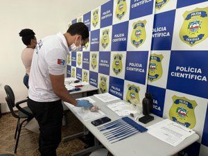 Instituto de Criminalística de Maceió realiza primeiro mutirão de exames balísticos de 2024