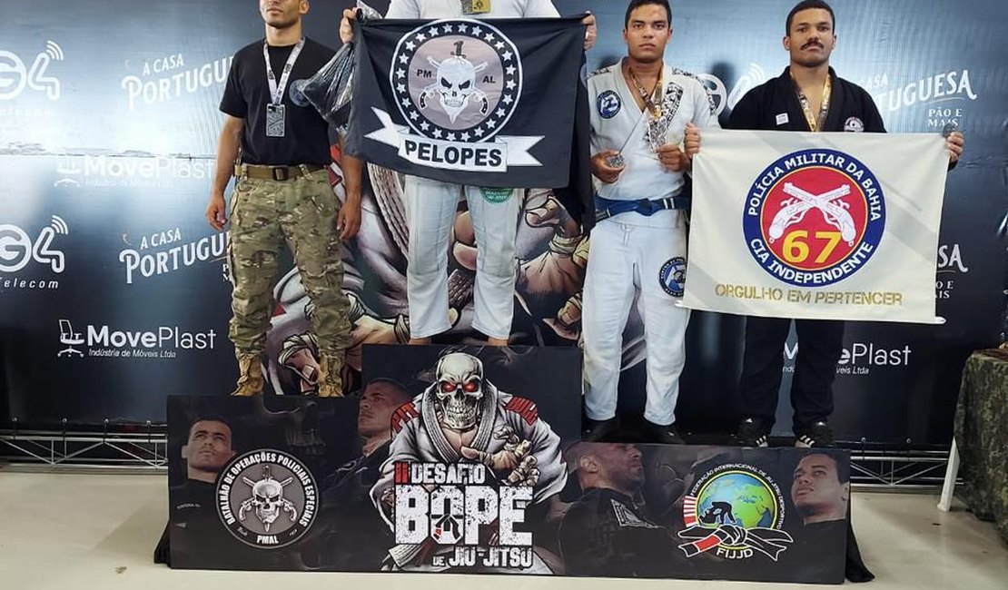 [Vídeo] Militar do 3º BPM conquista medalhas de ouro e prata no II desafio do Bope de Jiu-Jitsu