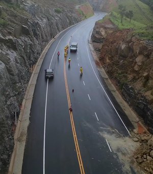 Rodovia BR 416 permanece interditada no município de Colônia Leopoldina