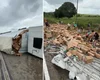 [Vídeo] Carreta tomba na BR-101, em Junqueiro, e carga é totalmente saqueada por populares