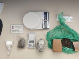 Operação policial em Joaquim Gomes resulta na prisão de suspeito e apreensão de drogas