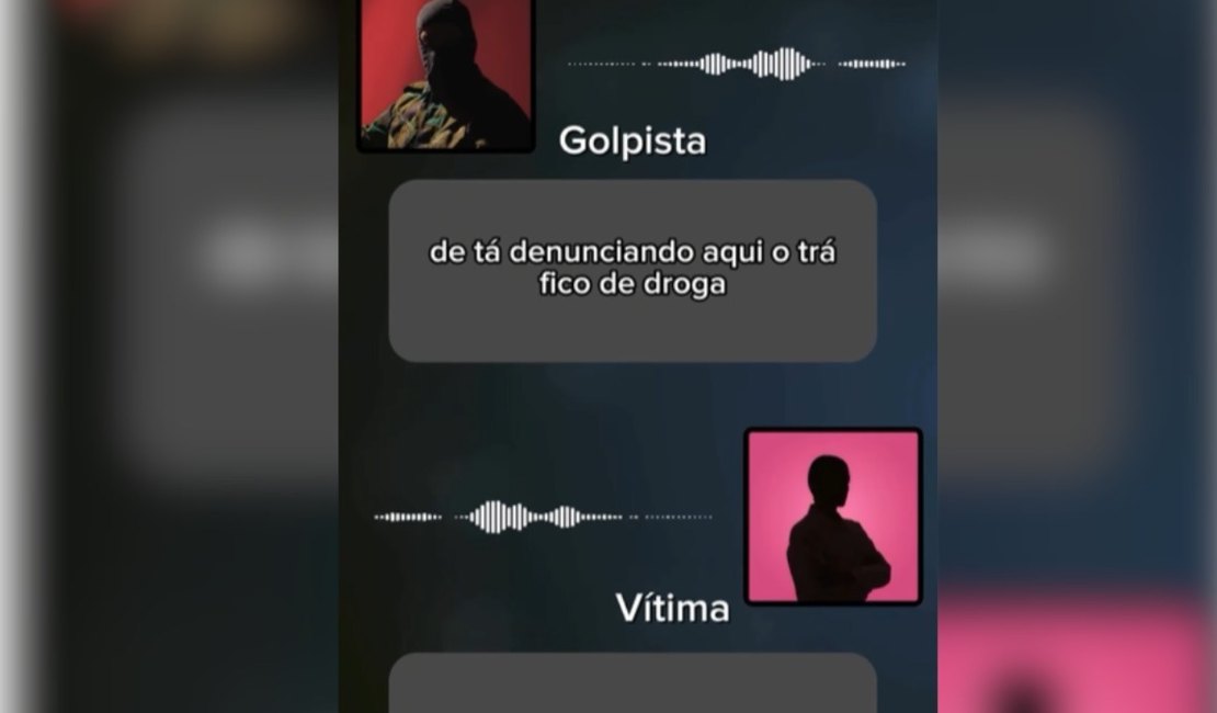 Criminosos se passam por integrantes de facção para aplicar golpe e extorquir dinheiro da população em AL