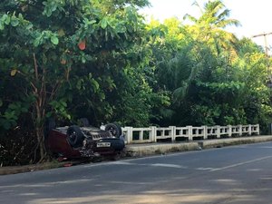 Criança de 10 anos morre em acidente na AL-101 Norte, em Guaxuma