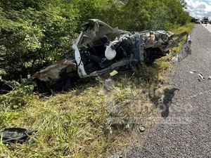 Acidente entre viatura e caminhão deixa militares feridos em Água Branca