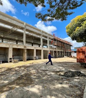 Obras do novo Mercado Público do Benedito Bentes entram na reta final