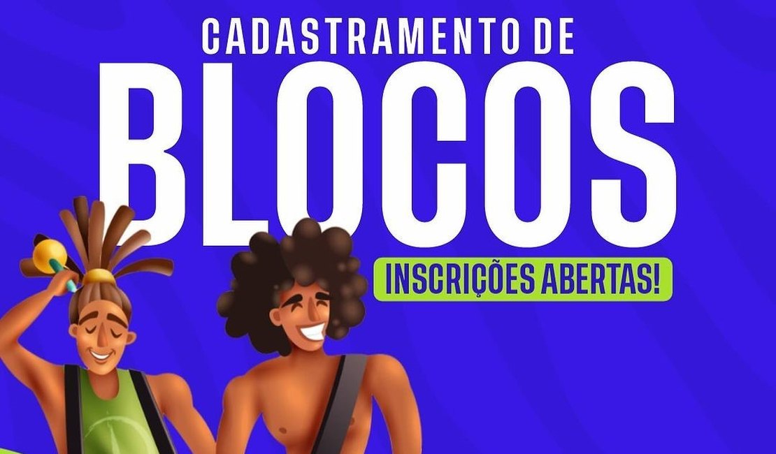 Porto Calvo abre inscrições para cadastro de blocos