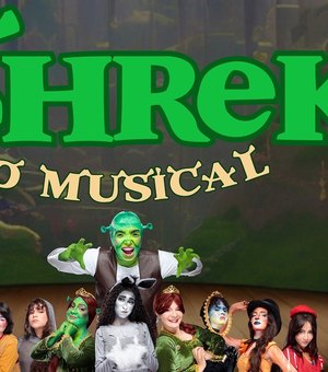 Centro de Pesquisas Cênicas traz o espetáculo ‘Shrek - O Musical’ neste domingo (12)
