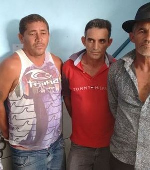 Acusados de vários homicídios e estupro são presos durante operação no Sertão de Alagoas