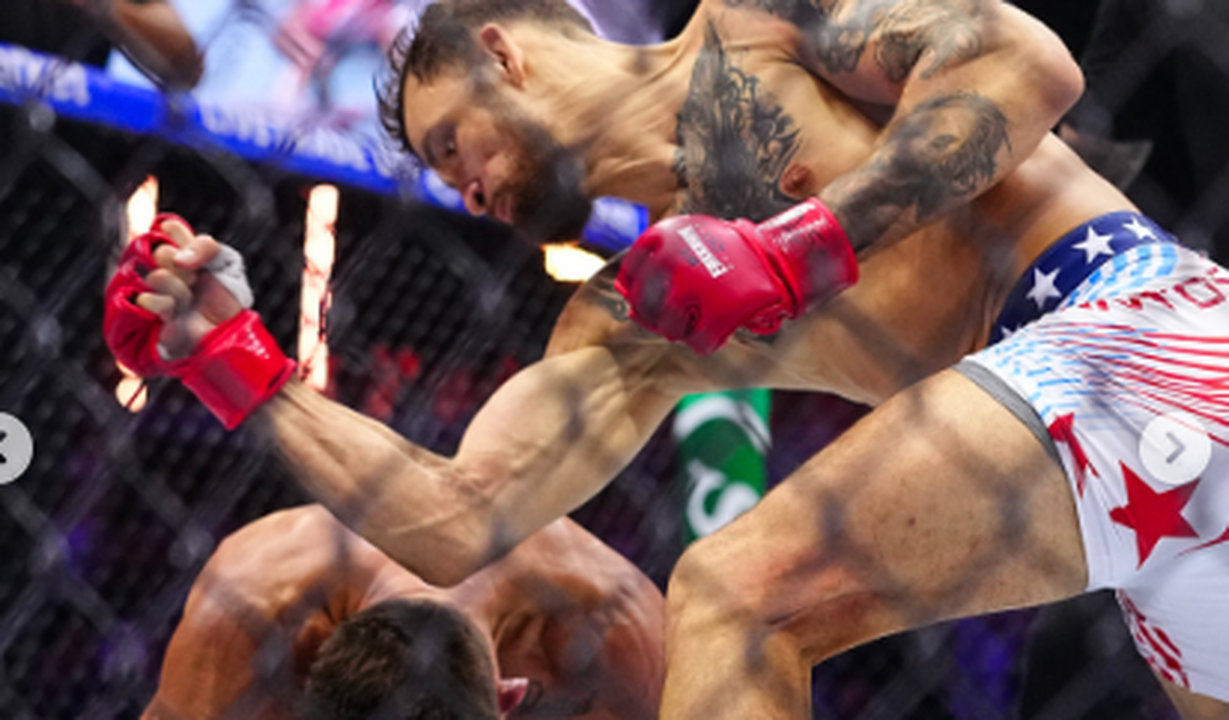 Lutador alagoano nocauteia americano em UFC na Casa Branca