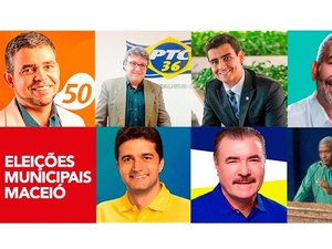 Confira a agenda dos candidatos à Prefeitura de Maceió desta quinta-feira (25)