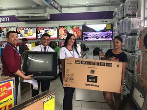 Magazine Luiza vai aceitar TV usada na compra de uma nova