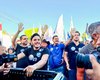 Marlan Ferreira e Felipe Boró comandam ato histórico e levam onda azul às ruas de Limoeiro de Anadia