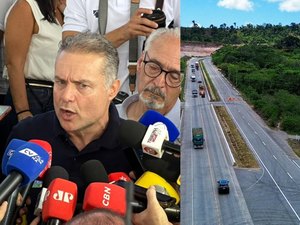 Duplicação da BR-101 é entregue em São Miguel dos Campos; Renan destaca importância da obra