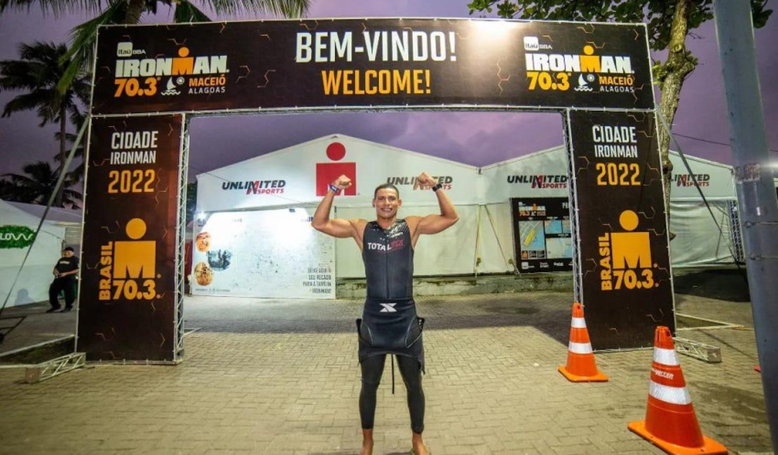 Agente da Guarda Municipal de Maceió participa da 5ª edição do IRONMAN 70.3