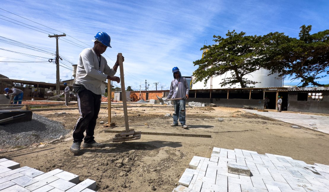 Obras da nova orla do Porto de Maceió chegam a 25% de execução