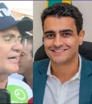 Renan Calheiros diz que “ainda” não há aliança com JHC, mas que fará “o que puder” para ajudar prefeito