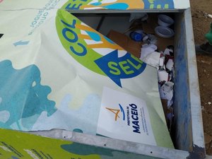Vandalismo em Pontos de Entrega Voluntária gera despesa extra para a Prefeitura