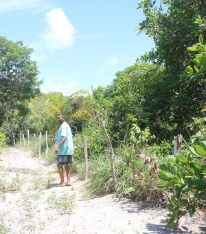 Morador de Japaratinga registra boletim de ocorrência contra vizinho que invadiu terreno da família