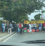 [Vídeo] Motoristas de aplicativo protestam pela alta no preço do combustível