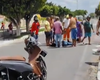 Mulher fica ferida após motociclista avançar sinalização e provocar colisão em Arapiraca
