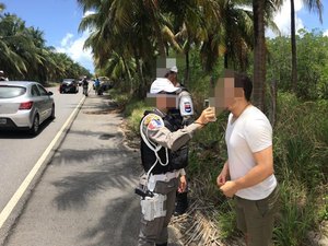 BPRv realiza operações de fiscalização na AL-220 e na AL-101