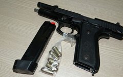Pistola furtada de um sargento foi apreendida