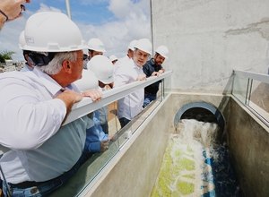 Governador rebate números de deputado sobre saneamento básico da capital