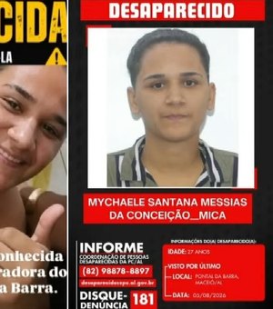 Motocicleta usada por mulher desaparecida no Pontal da Barra é encontrada