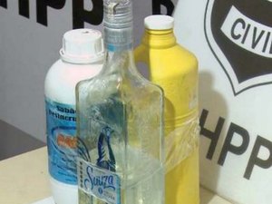 Soda cáustica é vendida como tequila em bar 