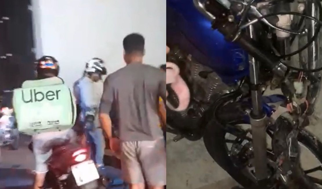 [Vídeo] Colisão entre carreta e motocicleta deixa homem morto na Via Expressa