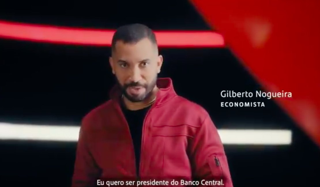 Gil do Vigor é o novo garoto propaganda do Santander