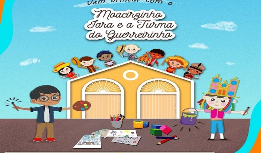 Arquivo Público lança mascote, calendário cultural e atividades infantis para download gratuito