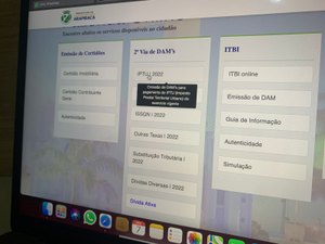 Guia de pagamento do IPTU 2022 de Arapiraca já pode ser emitida online no site da prefeitura